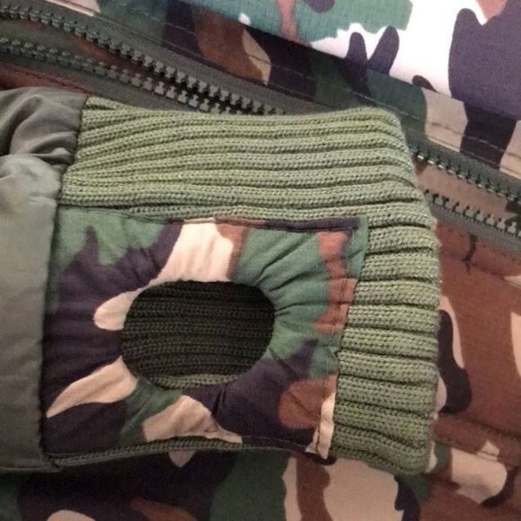 SUPERDRY Camo Print Faux Fur Professional The Parka Hooded Jacket Size XS - Picture 15 of 15